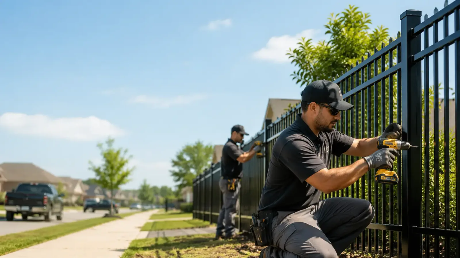 Metal Fence Installation in Normangee, TX